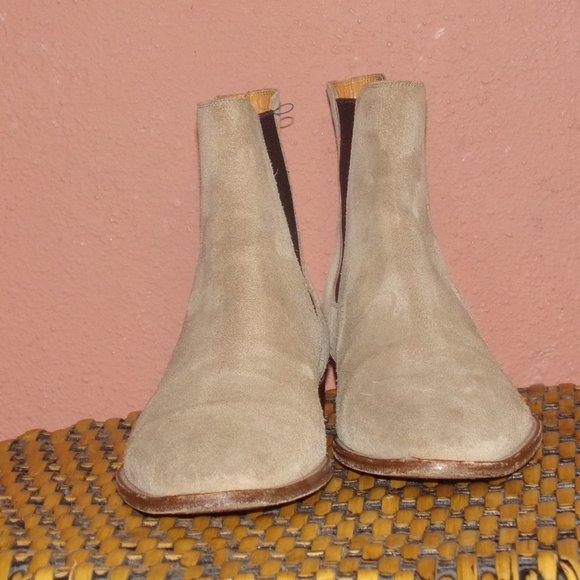 Saint Laurent Wyatt Chelsea Boot in Tobacco Suede. Size 41 8 M - Picture 6 of 13